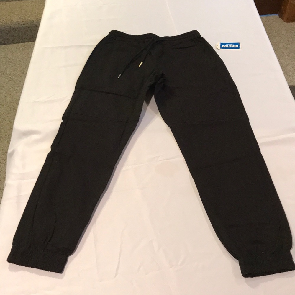 Black cotton Joggers